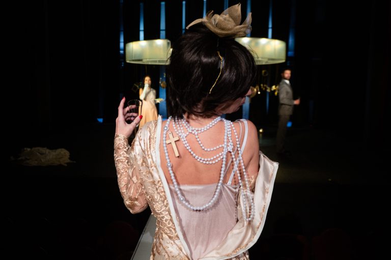 Iveta Pagáčová v inscenácii Coco Chanel.